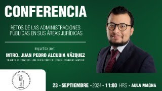 Conferencia “Retos de las Administraciones Públicas en sus Áreas Jurídicas” [upl. by Yecac708]