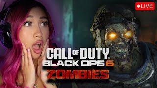 🔴LIVE💥 GAMER GIRL GETS CARRIED HARD IN COD BO6 ZOMBIES [upl. by Amund]