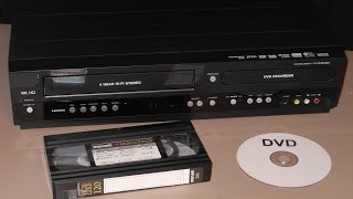 VHS transfer to DVD using combo recorder [upl. by Nyleahs670]