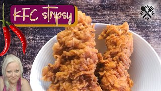 Originál recept na KFC stripsy  marináda smažení postup Original recipe for KFC strips [upl. by Oralia22]