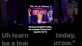 ESL Ad Subway Joke esljoke subwayjoke [upl. by Kahler]