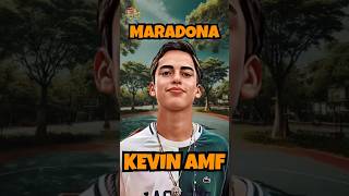 Kevin AMF Tiagz  Maradona Letra  Lyrics shorts [upl. by Watanabe]