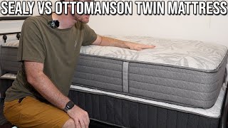 Sealy vs Ottomanson Pocket Spring Twin Mattress [upl. by Sulohcin]