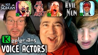 REAL VOICE ACTORS  ICE SCREAM ğŸ¦ EVIL NUN ğŸ”¨ MR MEAT ğŸ–  Keplerians 500k SPECIAL EXTRACT â— [upl. by Anael]