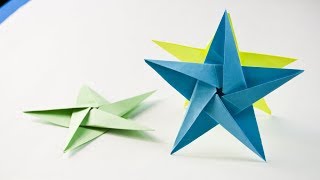 Como hacer estrellas de papel [upl. by Schreib313]