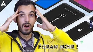 IPhone Écran Noir Comment faire Pour Réparer liphone [upl. by Adolf]