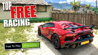 Top 10 FREE Racing Games 2024 NEW [upl. by Catherina]