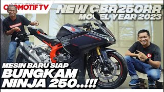 REVIEW NEW HONDA CBR250RR MESIN BARUNYA LEBIH BERTENAGA TAMPANG MOGE LOOK l Otomotif TV [upl. by Telfer]