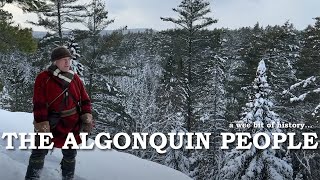 Exploring Winter Wonders in Algonquin Park  Wee Bit of History of the Algonquin People [upl. by Solnit]