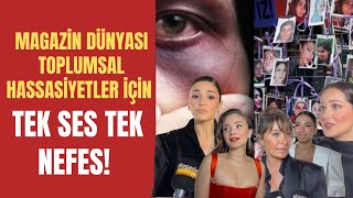 Magazin Dünyası Toplumsal Hassasiyetler Noktasında Hep Bir Ağızdan Aynı Şeyleri Söylüyor [upl. by Eniliuqcaj]