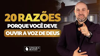 20 Razões porque você deve ouvir a Voz de Deus  Profeta Vinicius Iracet [upl. by Nadeen319]