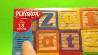 PLAYSKOOL ABC BLOCKS [upl. by Chubb]