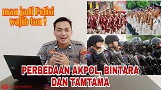 Perbedaan Akpol Bintara dan Tamtamapolrimuda [upl. by Euginomod100]