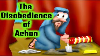 The Disobedience of Achan  Bible Stories for Kids  Kids Bedtime Stories [upl. by Etteiram395]