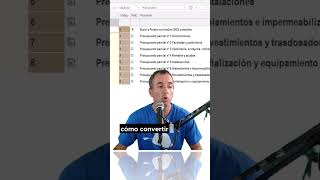 Pasar de Excel a Presto cuando el código y el resumen están unidos [upl. by Anaoy]