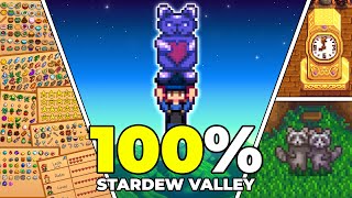 Gua Bermain 100 Stardew Valley  The Movie [upl. by Nirraj]