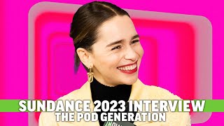 Pod Generation Interview Emilia Clarke Rosalie Craig amp Sophie Weston [upl. by Ognimod]