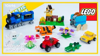 10696 LEGO CLASSIC MEDIUM CREATIVE BRICK BOX  Stop Motion Animation [upl. by Irual43]