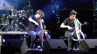 2CELLOS  Resistance Muse  LIVE 🎵🎶🔥🎻🔥🎶🎵 VLOG VLOGS OFUC [upl. by Ednalrim920]