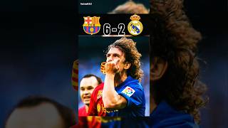 Real Madrid VS Barcelona  200809  FCB 6  2 RMA football [upl. by Ramilahs]