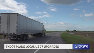 TxDOT plans local US 77 upgrades [upl. by Bashemeth]