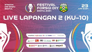 Live Lapangan 2 KU10  Festival FORSGI DIY 2024 [upl. by Alolomo568]