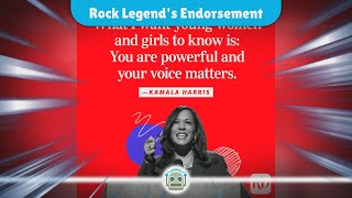 Neil Young Endorses Kamala Harris A Rock Legends Call for Change [upl. by Perkin]