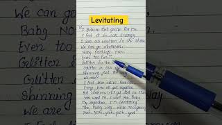 Levitating song  Lyrics  English song dua lipa dualipa levitating [upl. by Nona]