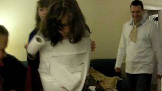 Toilet Paper Mummy Game [upl. by Arthur]