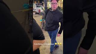 Watch out for these scammers downtown 😂😂 scammer hilarious nyc [upl. by Giuseppe]