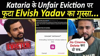 Elvish Yadav ANGRY Reaction on BB Makers after Love Kataria Unfair Eviction  Love Kataria Evicted [upl. by Wald869]