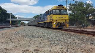 Indian Pacific Departing Perth at Maylands [upl. by Babara]