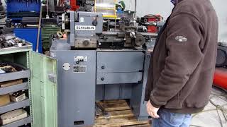 Our Schaublin 102VM lathe demonstrated [upl. by Eneles]