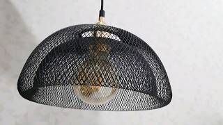 DIY pendant light [upl. by Mckee]