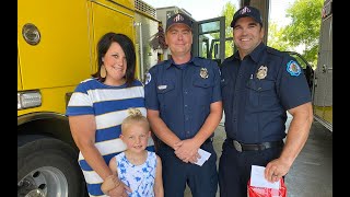 A surprise for 2 EMTs who went the extra mile for a mom following a horrible crash [upl. by Carrington944]