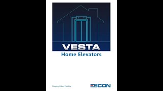 ESCON  HOME ELEVATOR MANUFACTURER [upl. by Eidod]