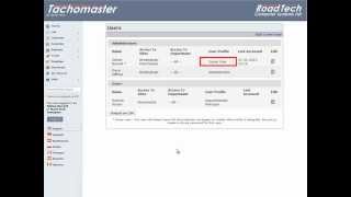 User Profiles  Tachomaster Tachograph Analysis [upl. by Viviene]