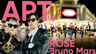 KPOP IN PUBLIC ROSÉ amp Bruno Mars  APT Dance Choreography and Cover by BLACKSI from Vietnam [upl. by Annala457]