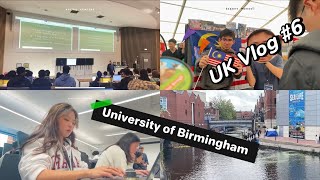 UNI VLOG  Birmingham University  伯明翰大學上课日  英國交換生   UK Vlog 6 [upl. by Trbor]