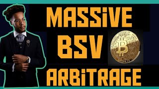 BSVUSDTBTC CROSS EXCHANGE ARBITRAGE [upl. by Suirrad]