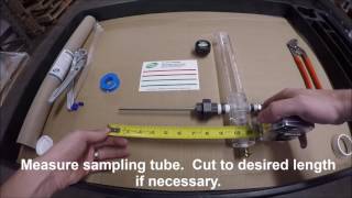 How to Draw an Oil Sample using an Oil Sight Glass amp Level Monitor [upl. by Alarise822]