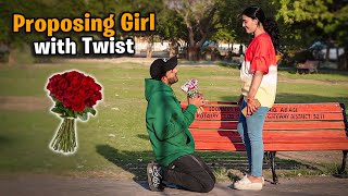 Proposing Girl With Twist  Pranks In Pakistan  Humanitarians Nano [upl. by Isnyl]