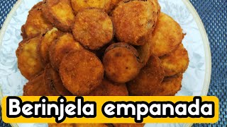 BERINJELA EMPANADA SUPER SIMPLES E DELICIOSA [upl. by Annaer]