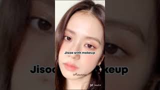 proof that Jisoo wears a lot of makeup jisoo blackpink [upl. by Ryley572]