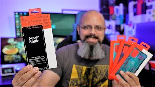 Official OnePlus 8T 3D Glass Screen Protector Installation Review amp All Official Cases 10offer [upl. by Eirellam423]