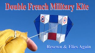 Double French Military Kite Flies Again [upl. by Diad]