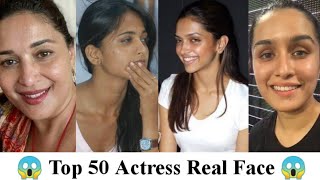 Top 50 Indian Actress Without Makeup  Indian Actress Without Makeup Real Face [upl. by Midge911]