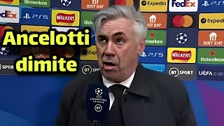 La entrevista de Carlo Ancelotti tras la derrota en el partido entre Real Madrid y AC Milan [upl. by Keel]