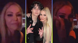 Landon Barkers Mom Shanna Moakler IN TEARS at His Concert [upl. by Aholah]