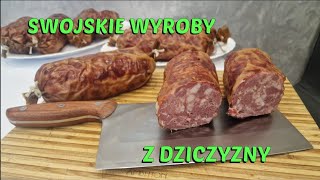 Kiełbasa szynkowa z dziczyzny [upl. by Kristianson]